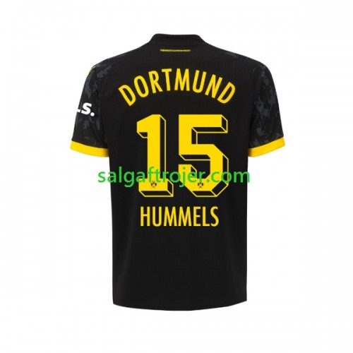 Borussia Dortmund Mats Hummels 15 Fodboldtrøjer Udebanesæt 2023/24 Kort ærmer Borussia Dortmund Mats Hummels 15 Fodboldtrøjer Udebanesæt 2023/24 Kort ærmer